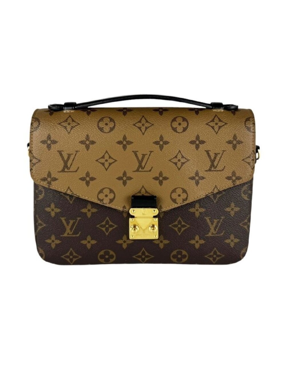 Louis Vuitton Shoulder Bag Monogram Reverse Pochette Metis MM